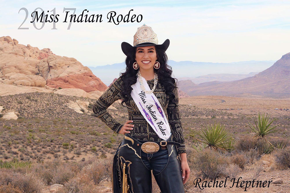 Rachel Heptner, 2017 Miss Indian Rodeo